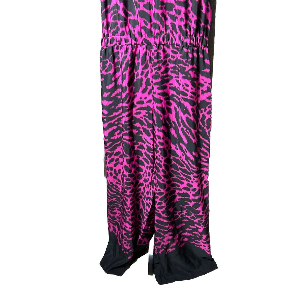 Michael Kors Jumpsuit Wide Leg Adjustable Spaghetti Strap  Pull On